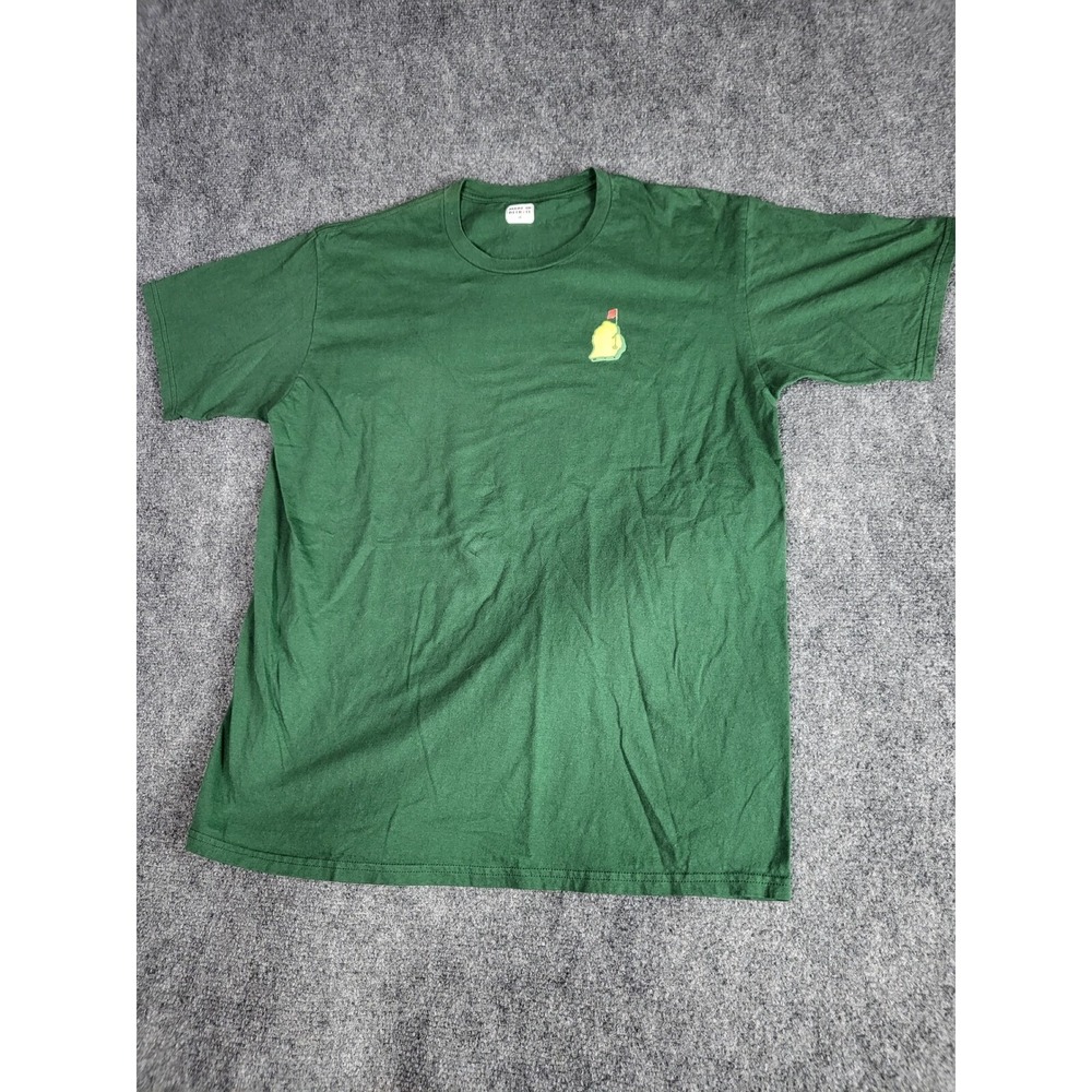 Official‎ Masters Tournament Golf Shirt Men Sz L Augusta National Green Logo Tee